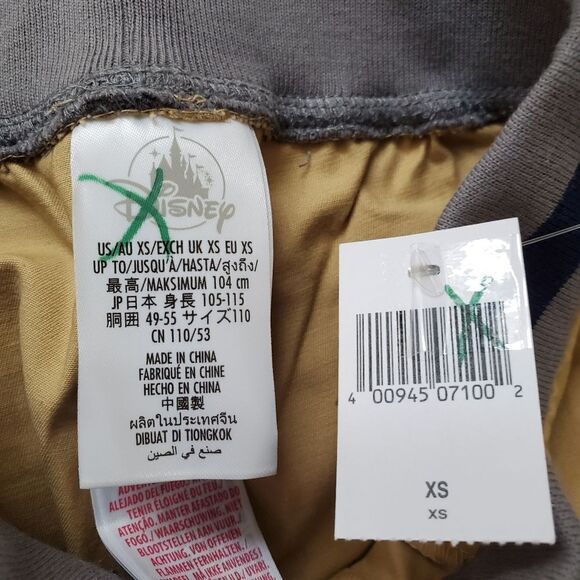 NEW! Disney Mickey Mouse Embroidered Khaki Boys' Joggers - Picture 8 of 11